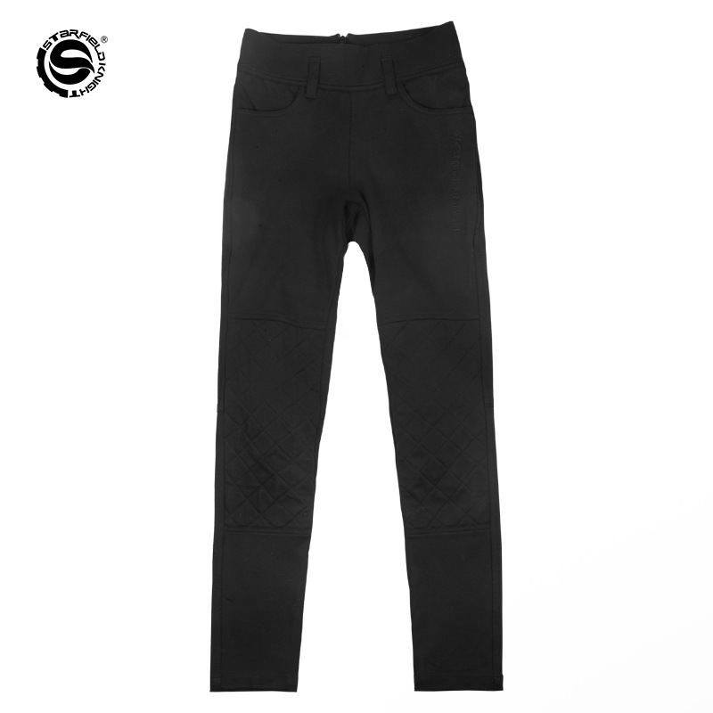 Motorcycle Gear For Woman - Damskie spodnie motocyklowe slim fit, spodnie