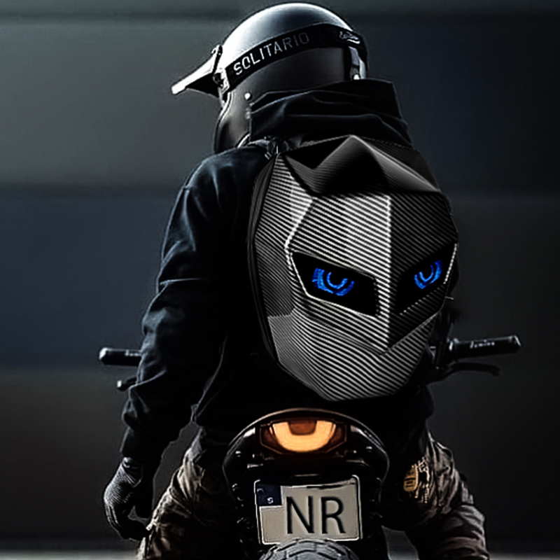 Motorcycle Gear Backpack - Plecak motocyklowy NR SPARK z oświetleniem