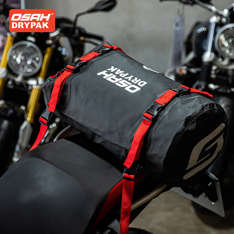 Motorcycle Gear Backpack - Torba motocyklowa OSAH Grey 25L, duża