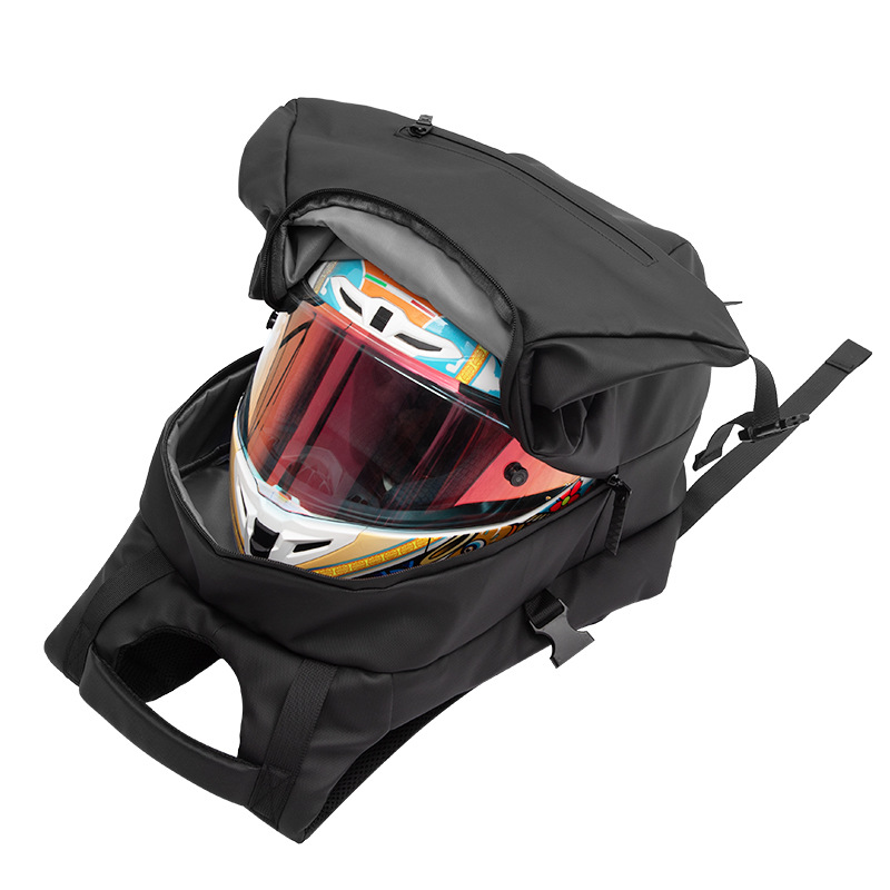 Plecak na kask motocyklowy, wo – Motorcycle Gear Backpack recenzja i cena